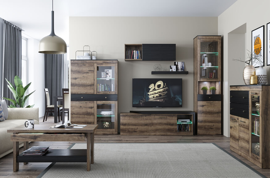 Настенные полки, Полка навесная 1DN, JAGGER