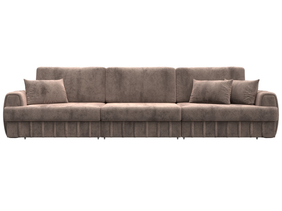 Диваны еврокнижки, Диван прямой Лига-057 НПБ Лонг, велюр TOWER