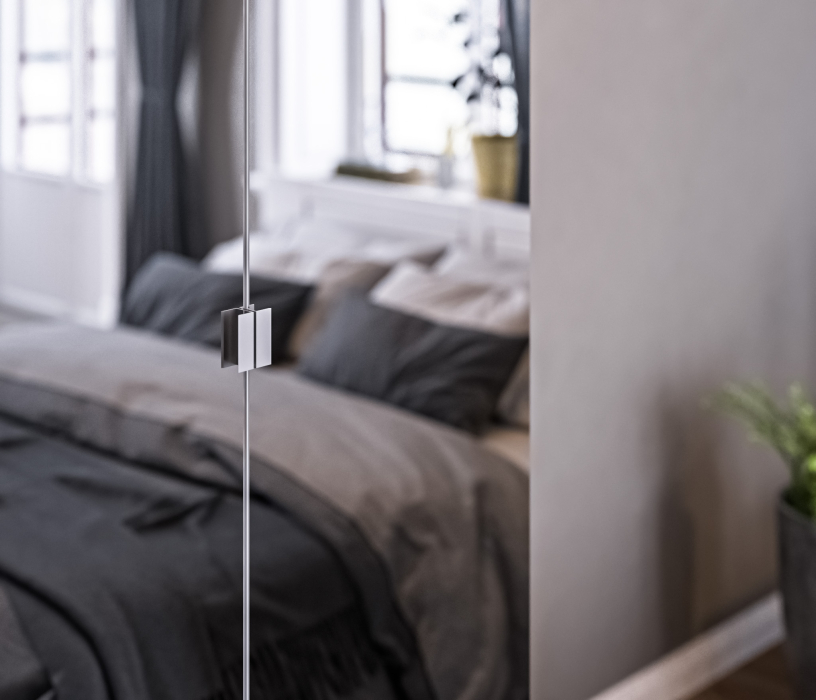 Шкафы распашные, Шкаф 2х дверный МАКС 1000 с зеркалами Белый