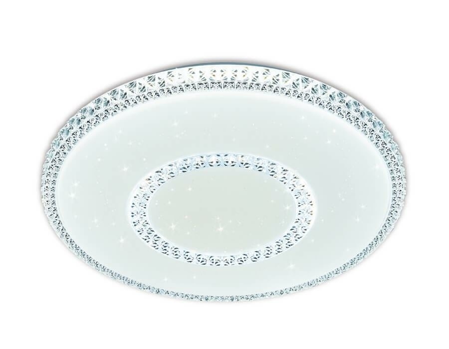 Светильник накладной, Потолочный светодиодный светильник Ambrella light Orbital Crystal FF98