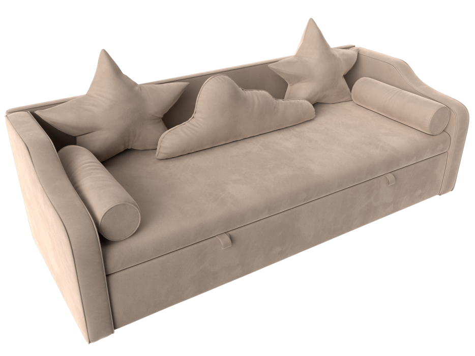 Детские кровати, Детский диван-кровать Рико, велюр