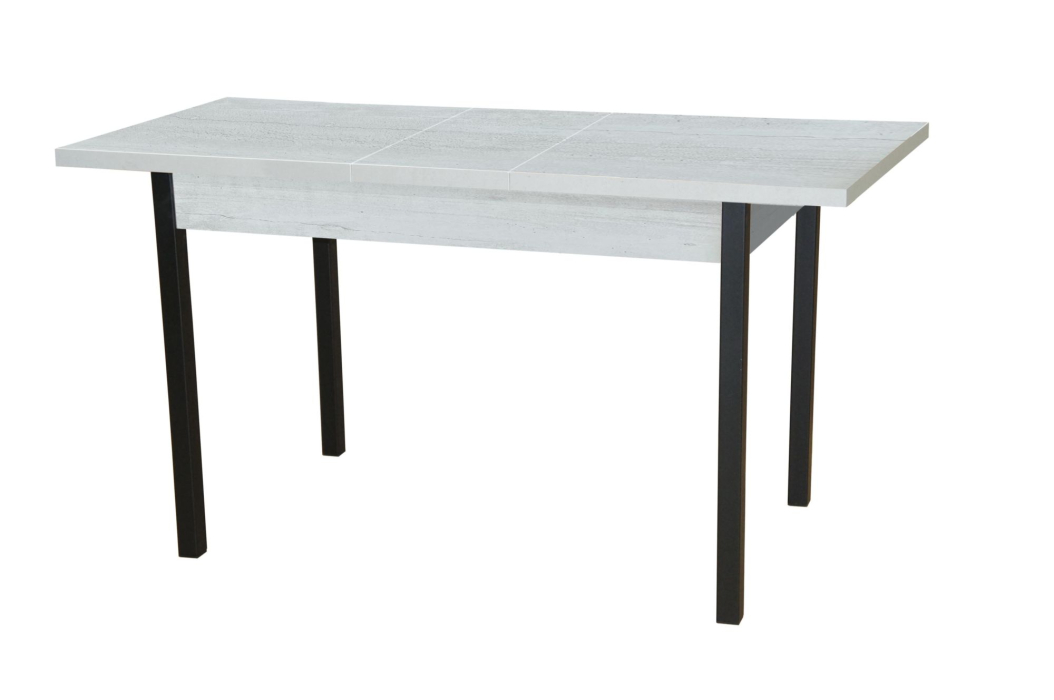 Обеденные столы, КОЛОРАДО стол обеденный раздвижной опора квадро черный муар