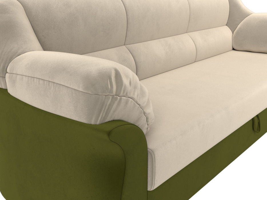 Диваны кровати со спальным местом, Диван прямой Карнелла, микровельвет