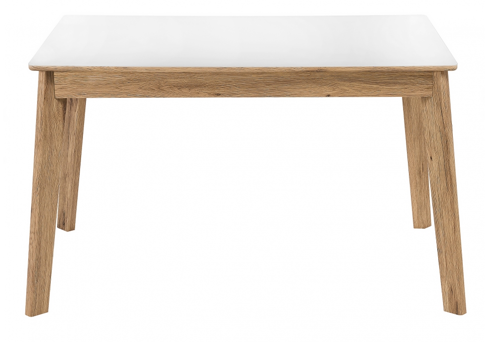 Обеденные столы, Стол стеклянный Арья дуб монтана/белый