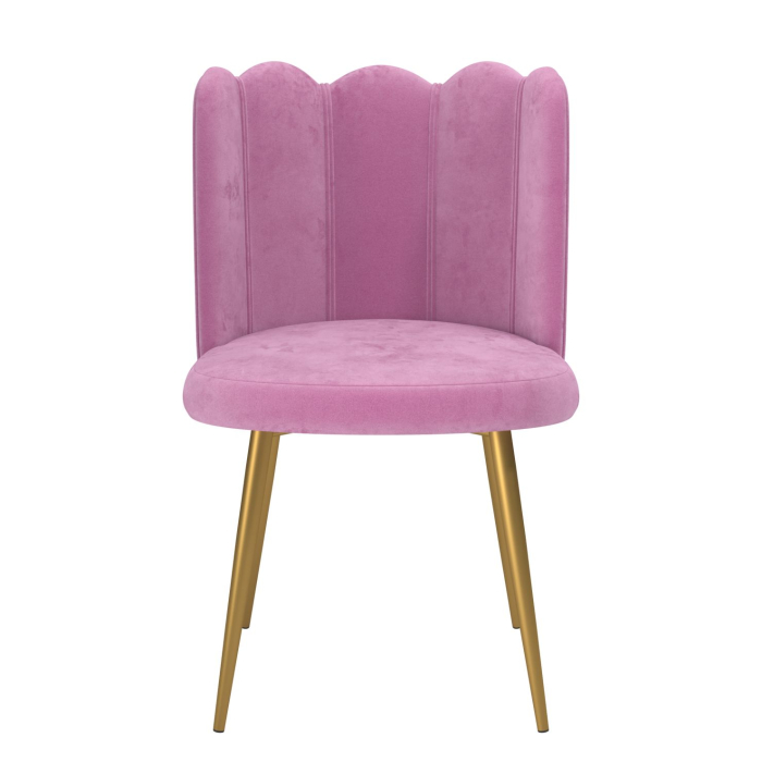 Стулья, Стул Юта (велюр тенерифе/металл золотой)