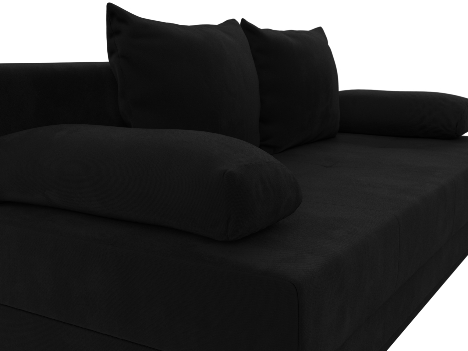 Диваны еврокнижки, Диван прямой Ник-2, микровельвет