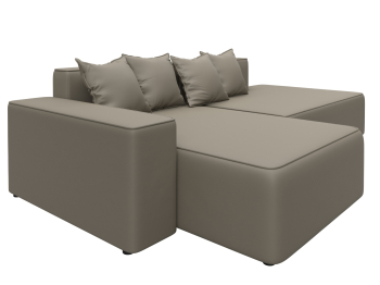 Диван угловой Лига-079 угол левый, экокожа GRIFON