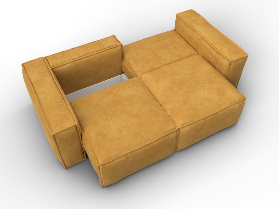 Диваны с ящиком для белья, Диван прямой Лига-081 НПБ, велюр BRUT