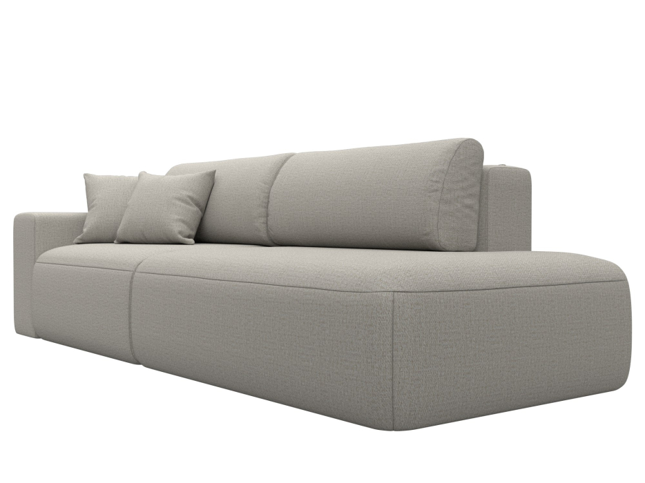 Диваны еврокнижки, Диван прямой Лига-036 НПБ Модерн подлокотник слева, рогожка Амур