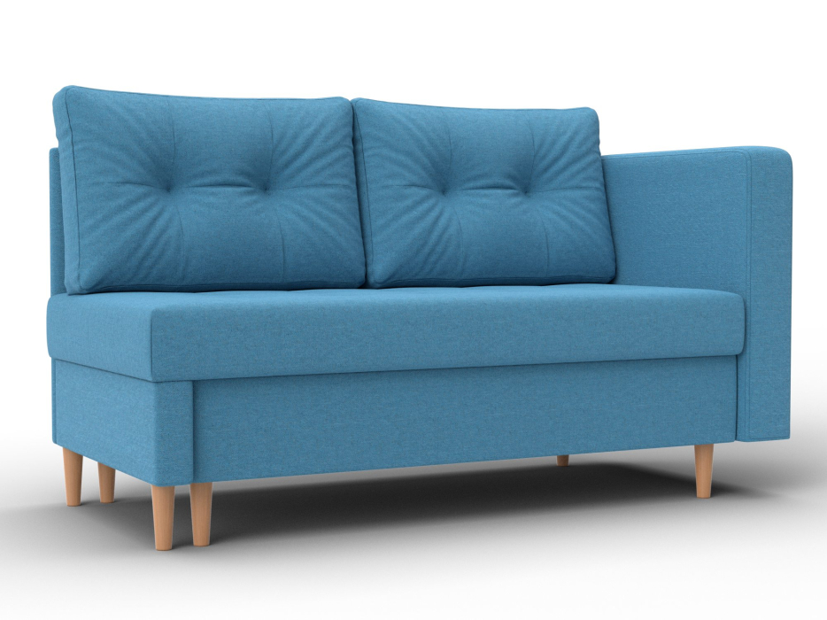 Маленькие спальные диваны, Кушетка Лига-098, рогожка Амур