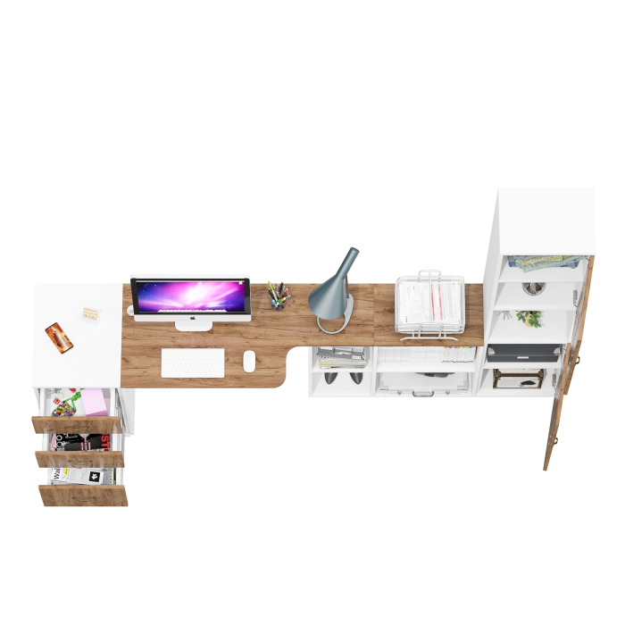 Домашние кабинеты, Лидер-8 мебель для домашнего офиса.