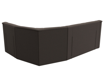 Диван угловой Карелия правый угол, рогожка Амур