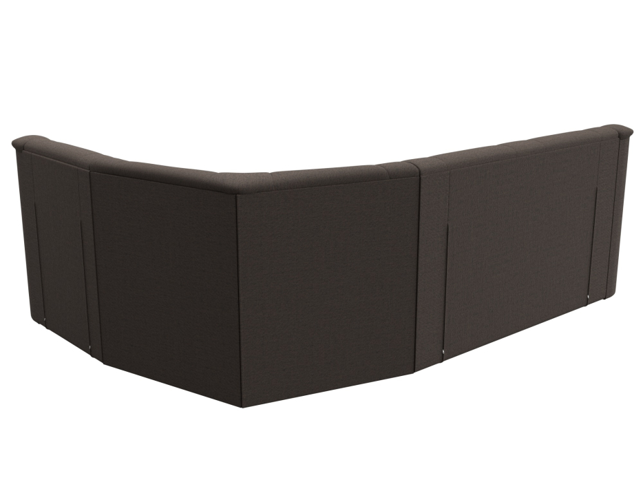 Диваны угловые в гостиную, Диван угловой Карелия правый угол, рогожка Амур