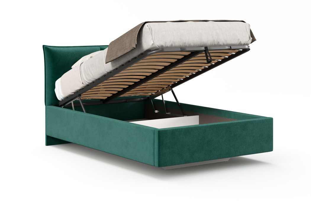 Мягкая кровать, Кровать Премьера 1200 с подъёмным механизмом