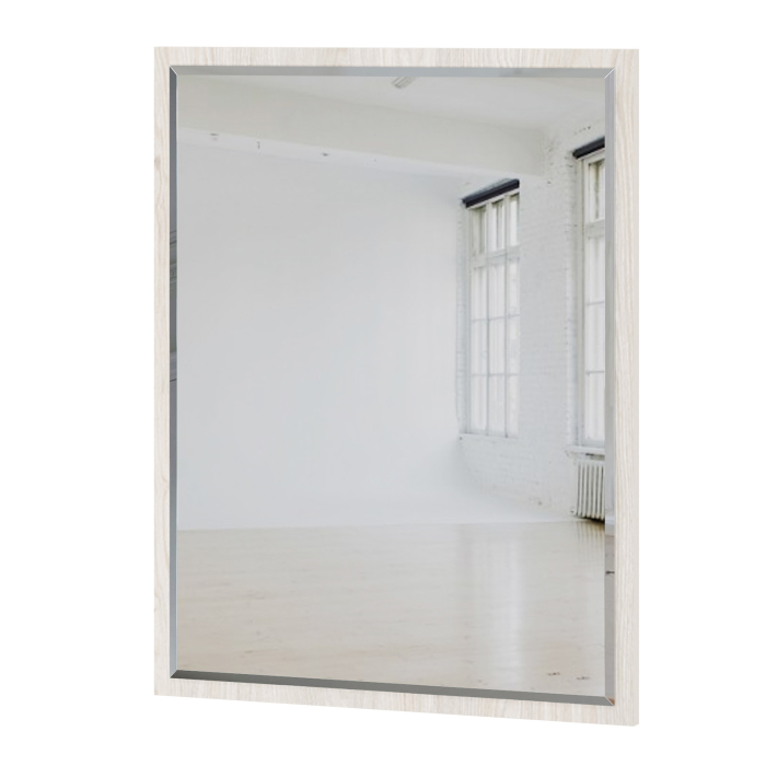 Прихожая, Шкаф для одежды с зеркалом внутри с комодом и зеркалом Ника