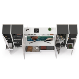 Большая стенка для гостиной Сидней № 30