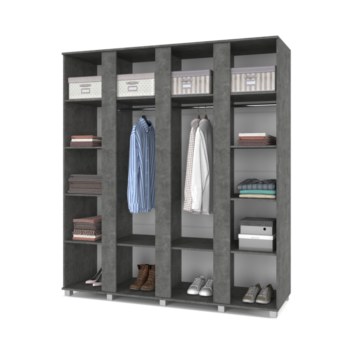 Шкафы распашные, Модульная система Пандора П42 Шкаф