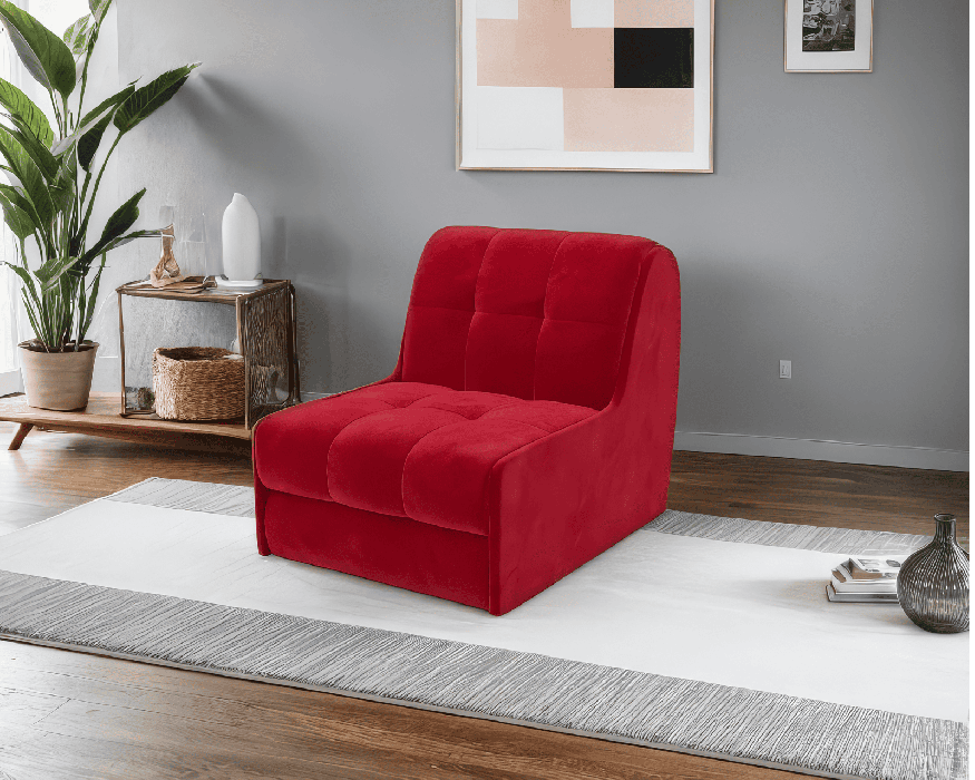 Кресла-кровати, Кресло-кровать аккордеон Барон №2 НПБ Микровелюр