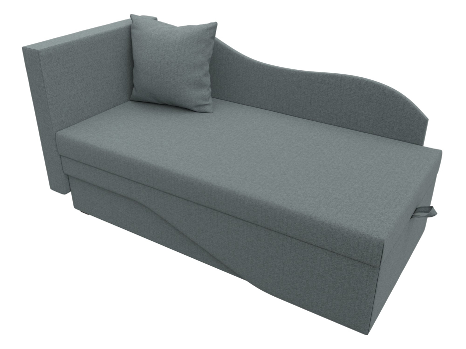 Кушетка диван, Кушетка Гармония левая, рогожка Амур