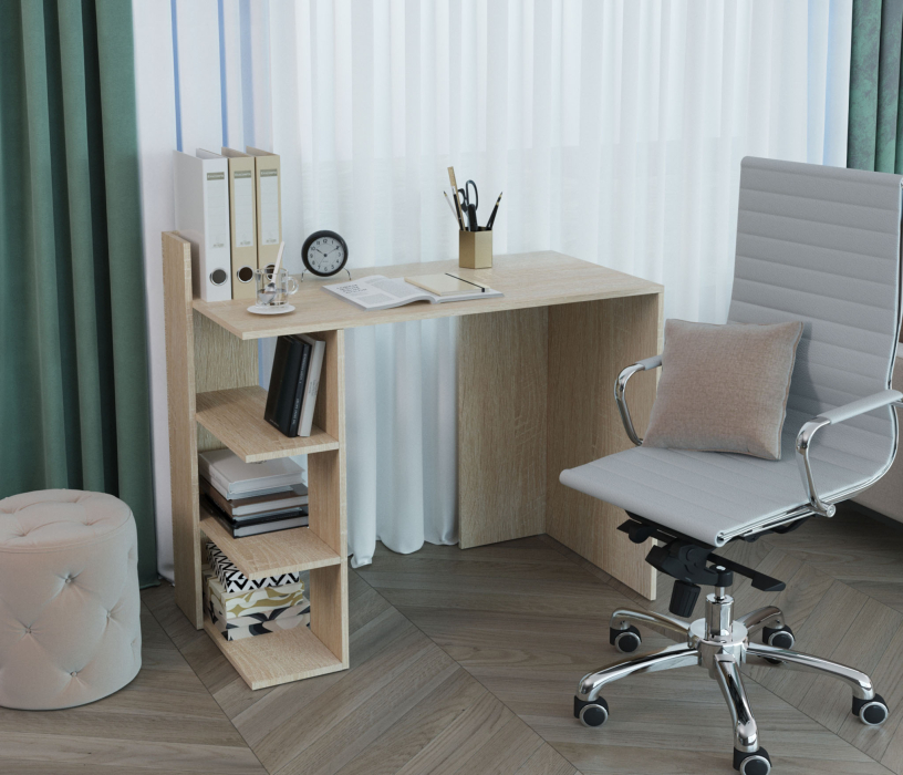 Прямые компьютерные столы, Стол компьютерный Сакс СТЛ.452.02