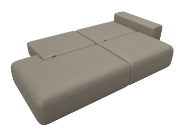 Диван прямой Лига-036 НПБ Модерн подлокотник справа, экокожа GRIFON