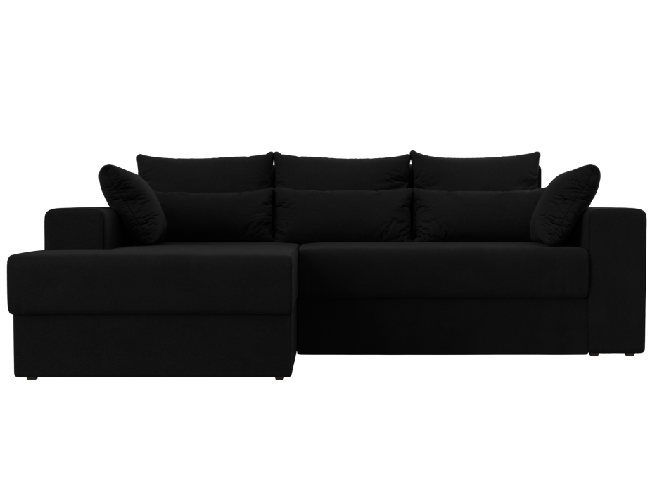 Офисные диваны, Угловой диван Майами левый угол, микровельвет