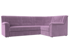 Диваны угловые в гостиную, Угловой диван Карелия правый, микровельвет