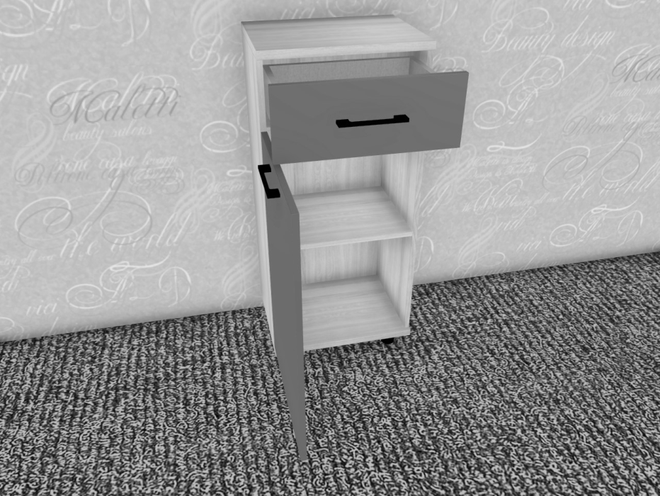 Обувницы, Модульная система Грейс Тумба ТБ-5007  Серый Кашемир