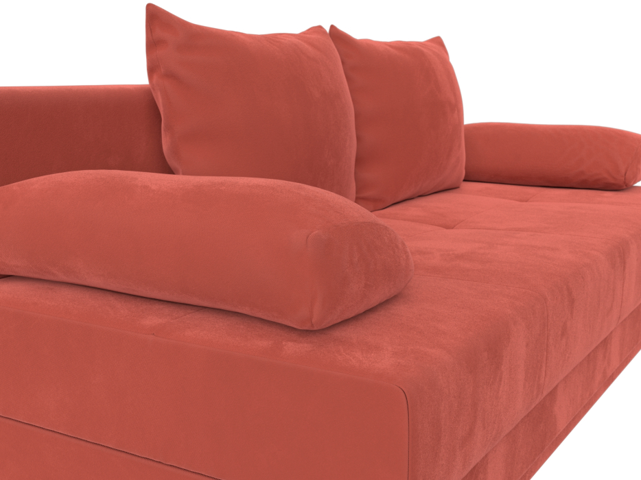 Диваны еврокнижки, Диван прямой Ник-2, микровельвет