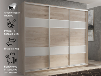 Шкаф-купе 3х дверный Кааппи 8 210х45