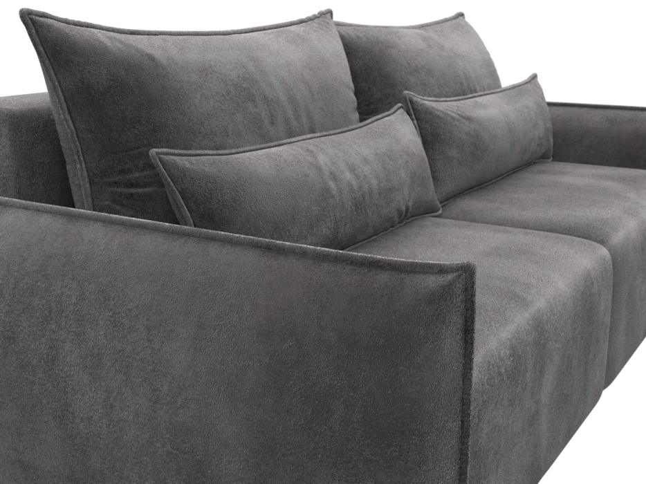 Диваны еврокнижки, Диван прямой Лига-051 НПБ, велюр TOWER