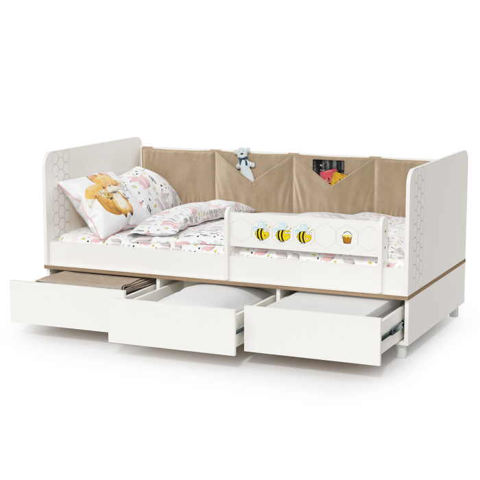 Кровати одноярусные, Детская кровать с ящиками Эйп 11.40