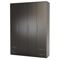 Для одежды, Шкаф четырехдверный Мелодия МКЯ2-43 220х60