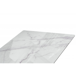 Стеклянный стол Вейв 140(200)х80