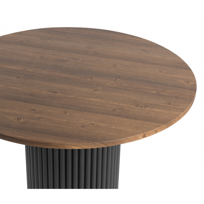 Обеденные столы, Стол Барел 110 (черные ноги)