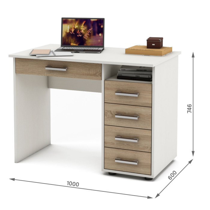 Прямые, Письменный стол Остин-3Я