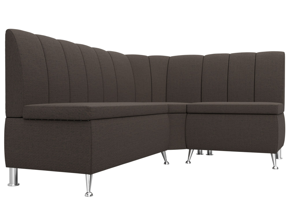 Диваны угловые кухонные, Диван кухонный угловой Кантри правый угол, рогожка Амур