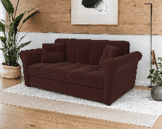 Диваны кровати со спальным местом, Диван аккордеон Гранд ППУ 120х200 Велюр