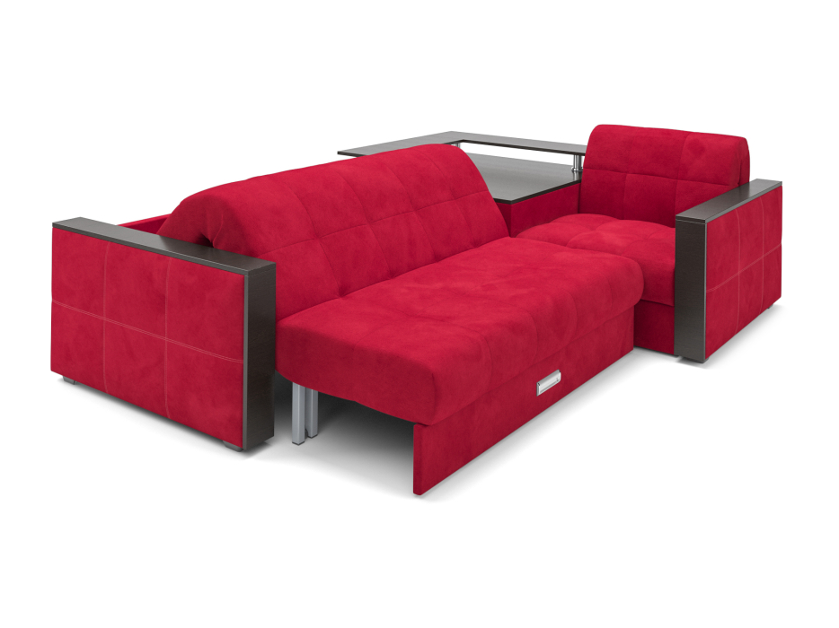 Диваны угловые в гостиную, Угловой диван Чехия, микровелюр