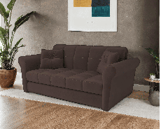 Диваны кровати со спальным местом, Диван аккордеон Гранд ППУ 155х200 Велюр