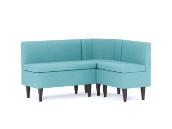 Диван кухонный угловой Лео, велюр