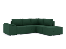 Диваны угловые в гостиную, Диван-кровать угловой Хавьер  ПБ еврокнижка, велюр