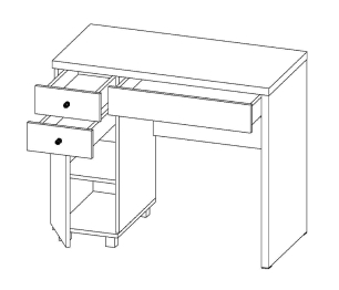 Туалетный стол ПИОН-3