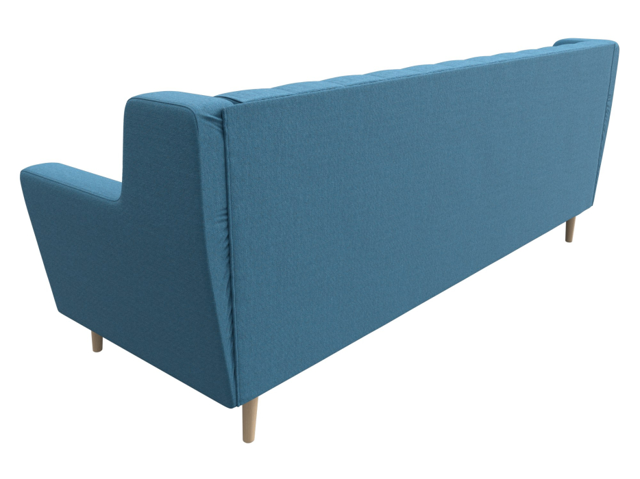 Диваны прямые кухонные, Диван кухонный прямой Брайтон 3 Люкс, рогожка Амур