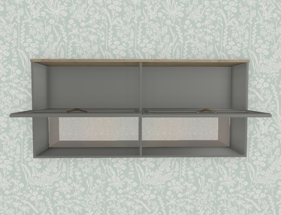 Настенные полки, Модульная система Карина Антресоль АН-1014