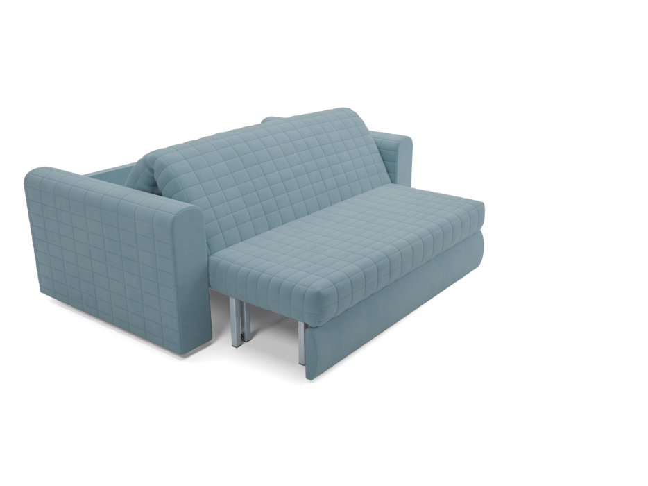 Диваны с ящиком для белья, Диван аккордеон Барон №5 НПБ 180х200 Велюр