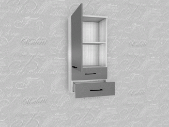 Модульная система Грейс Антресоль АН-5005  Снежный Ясень