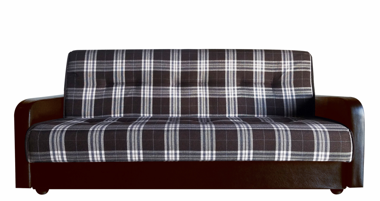 Диваны прямые, Диван-кровать книжка Кантри 120, рогожка/экокожа