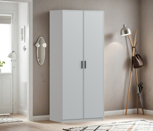 Шкаф двухдверный Макс 1000 мм, вариант №4 (ЛДСП/МДФ)