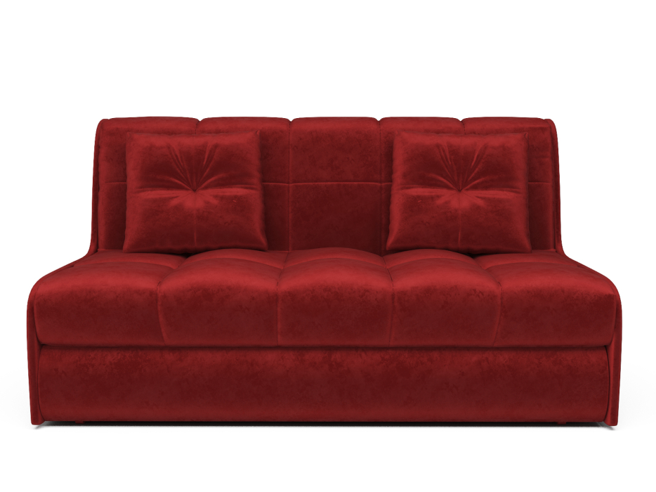 Диваны с ящиком для белья, Диван аккордеон Барон №2 НПБ 180х200 Бархат